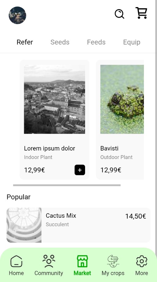 EasyFarms Marketplace
